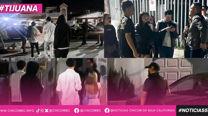 Suspende Gobierno Municipal de Tijuana fiesta clandestina con presencia de menores de edad