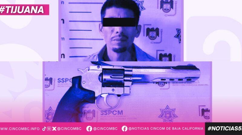 Asegura Policía Municipal a sujeto por lesiones y portación de arma de fuego en Natura Asegura Policía Municipal a sujeto por lesiones y portación de arma de fuego en Natura