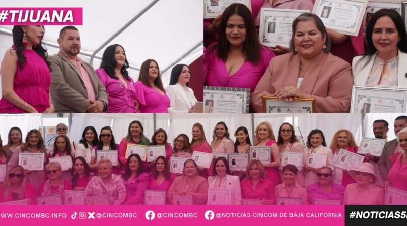 RECIBE EVA MORENO RECONOCIMIENTO POR PARTE DE MUJERES TIJUANENSES DE LAS ARTES