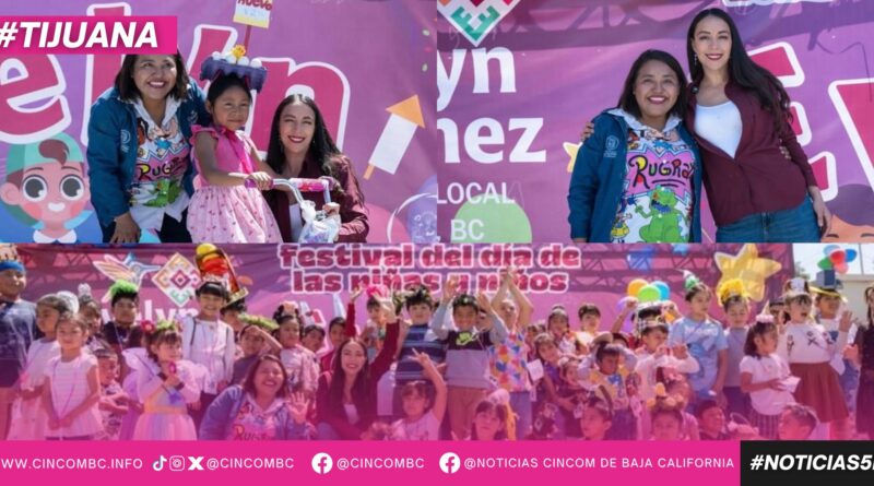 REÚNE CIENTOS DE FAMILIAS LA DIPUTADA EVELYN SÁNCHEZ EN EL IV FESTIVAL DE LA NIÑAS Y LOS NIÑOS 2026
