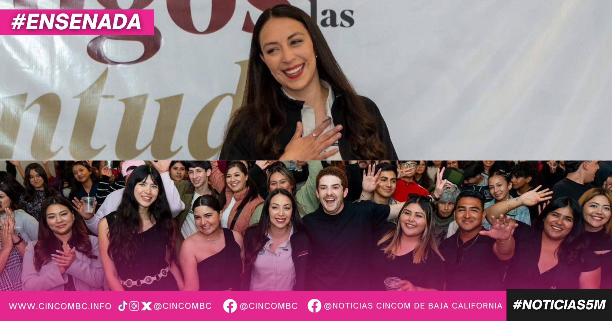 JULIETA RAMÍREZ ESCUCHA LAS INQUIETUDES DE LAS JUVENTUDES EN ENSENADA