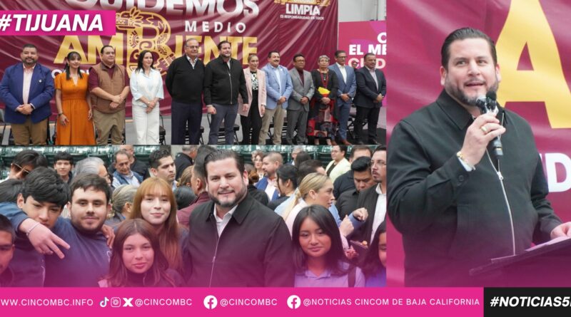 Pone en marcha Ismael Burgueño Ruiz el programa ‘Cuidemos el Medio Ambiente, Cuidemos Tijuana’