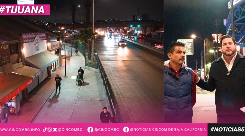 Inaugura Ismael Burgueño nuevo Sendero Seguro en el crucero de la 5 y 10