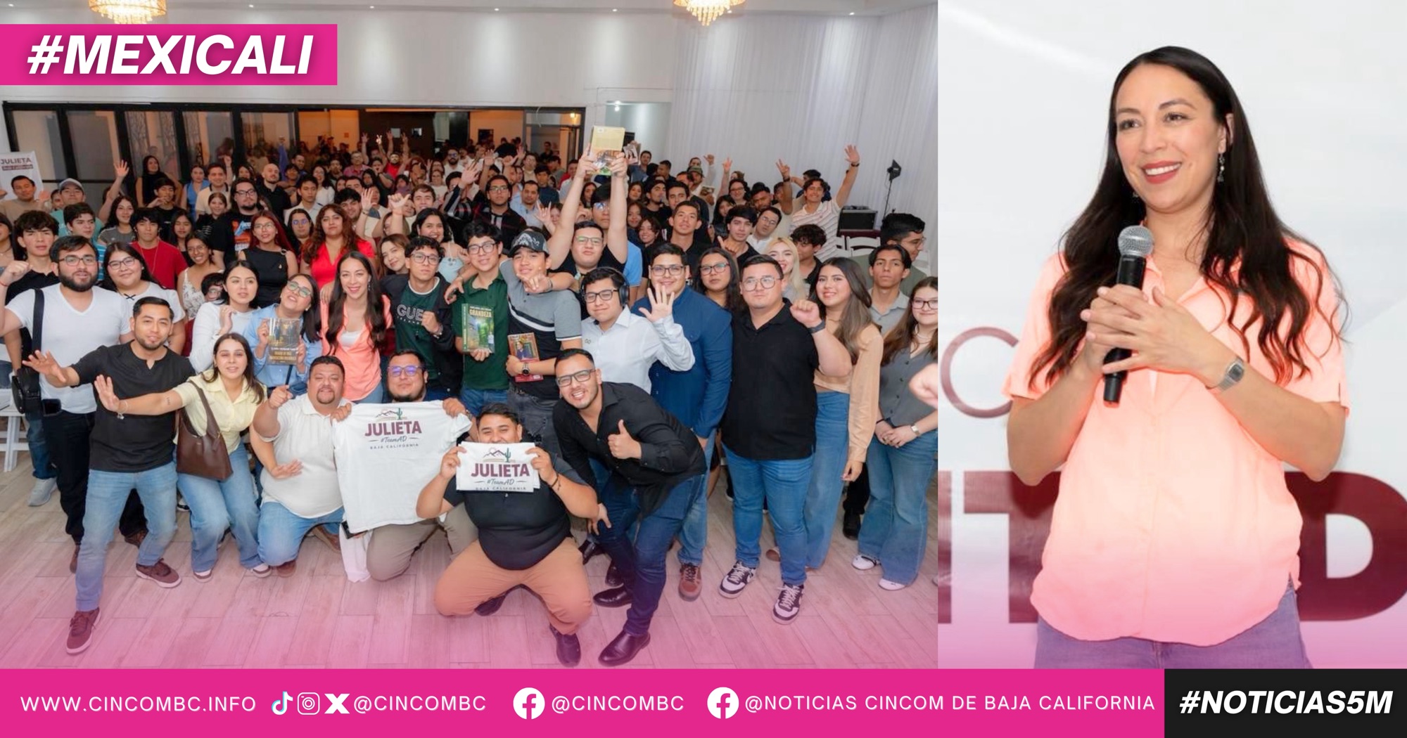 LA POLÍTICA CAMBIA CUANDO LA JUVENTUD PARTICIPA: JULIETA RAMÍREZ