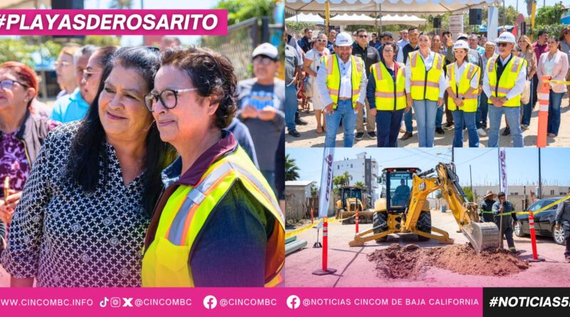 Presidenta municipal Rocío Adame da banderazo de arranque de obra de drenaje sanitario en Primo Tapia Presidenta municipal Rocío Adame da banderazo de arranque de obra de drenaje sanitario en Primo Tapia