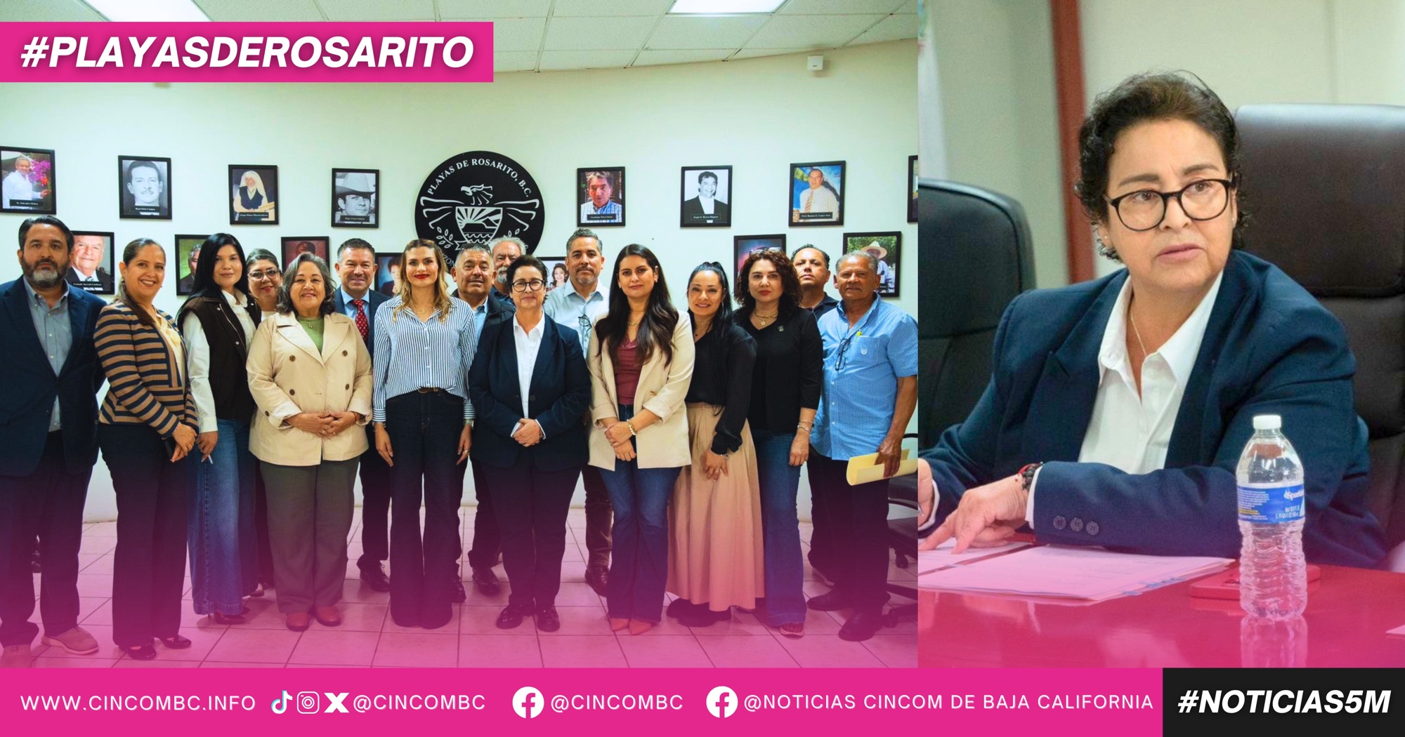 Coordinación interinstitucional fortalece la seguridad en Playas de Rosarito