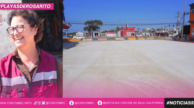Gobierno de Playas de Rosarito reabre circulación en el bulevar Sharp tras rehabilitación integral de la vialidad
