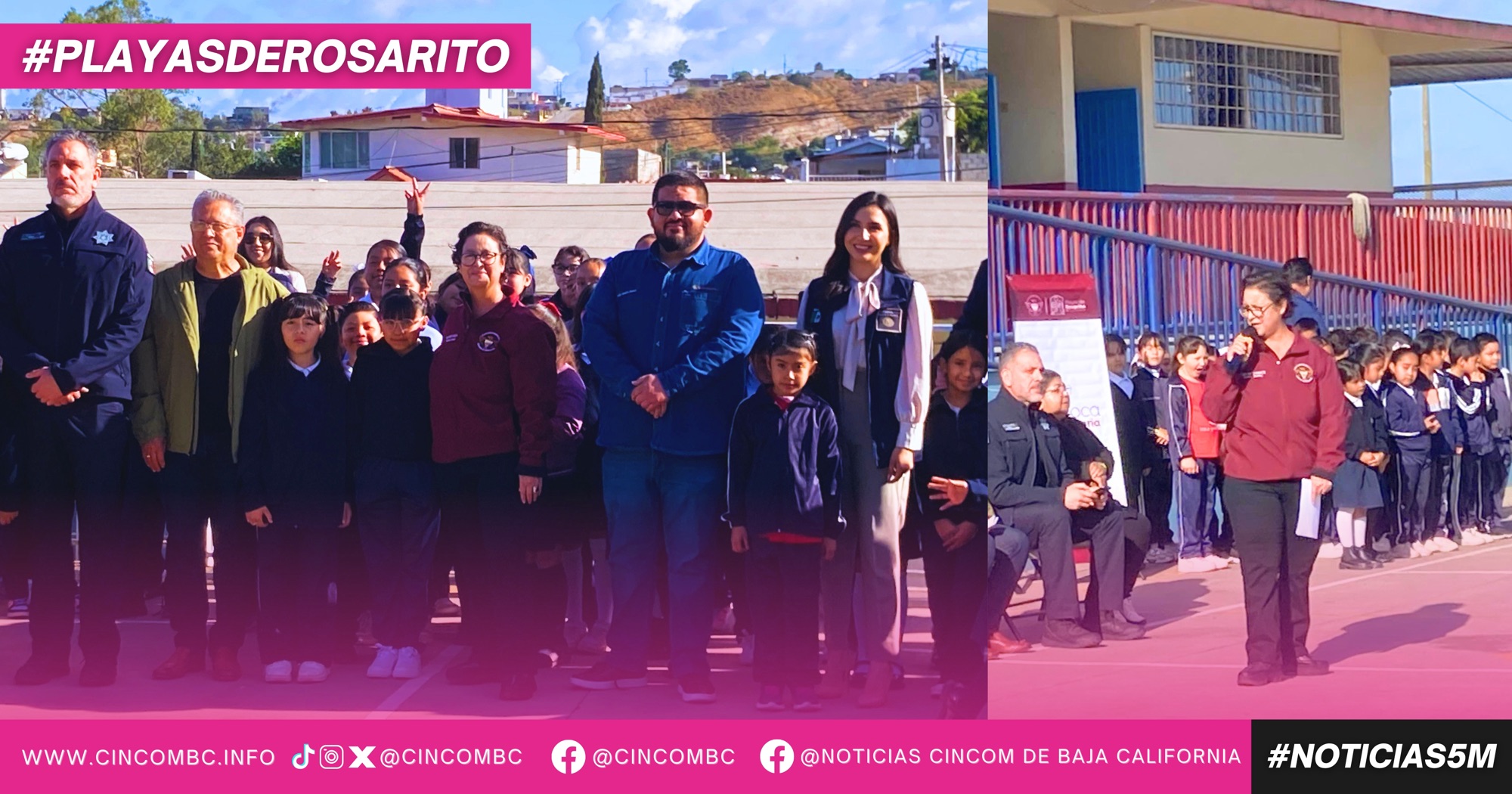 Presidenta Rocio Adame Muñoz encabeza Jornada de Paz en la Escuela Primaria Centenario de la Revolución