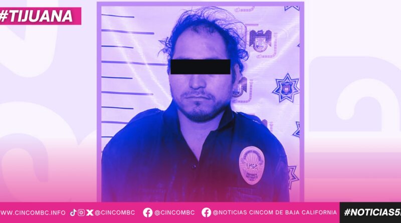 Detiene Policía Municipal de Tijuana a persona señalada por delitos sexuales