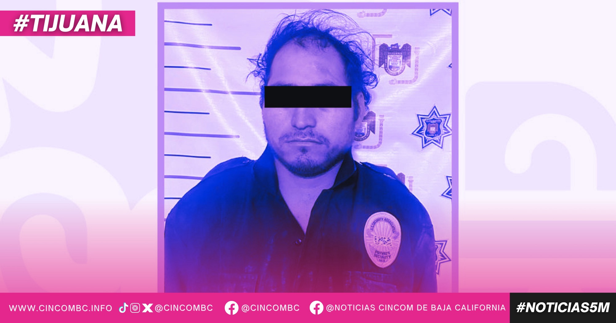 Detiene Policía Municipal de Tijuana a persona señalada por delitos sexuales