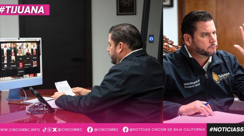 Toma protesta Ismael Burgueño a Gerardo Álvarez como regidor suplente en sesión extraordinaria de Cabildo del XXV Ayuntamiento de Tijuana