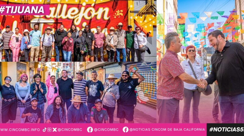 Constata Ismael Burgueño obras de recuperación urbana en el Callejón del Travieso en la Zona Centro