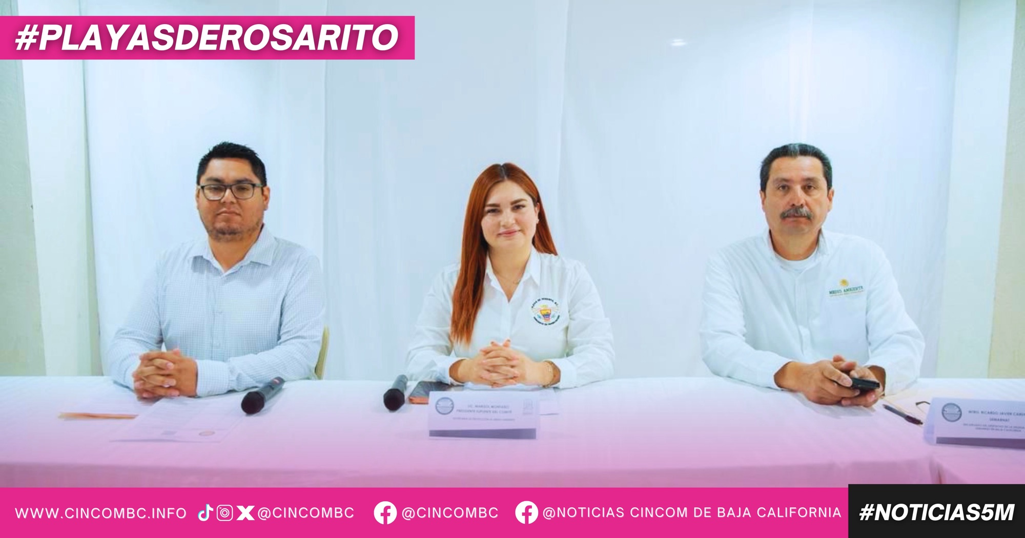 Fortalece Gobierno de Playas de Rosarito acciones en favor de sus costas con sesión del Comité de Playas Limpias