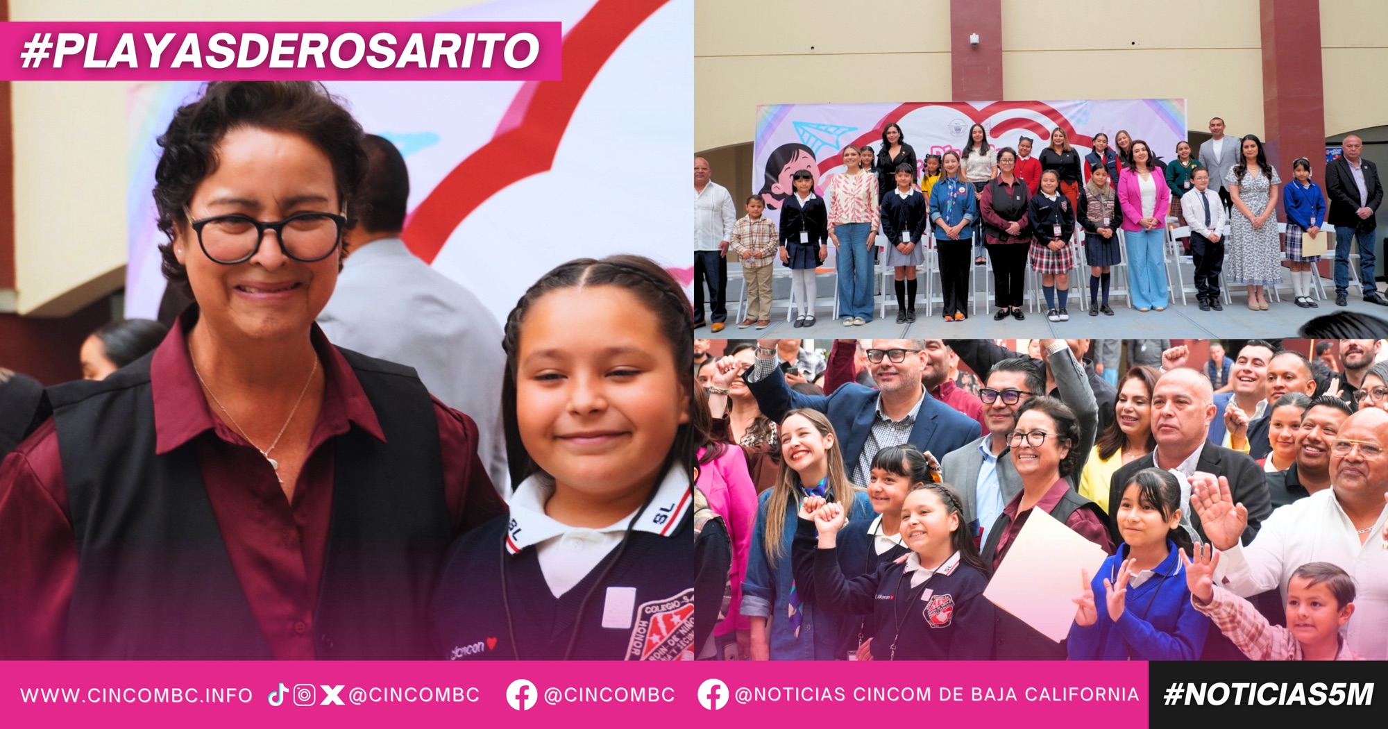 Celebra Gobierno Municipal de Playas de Rosarito el Día de la Niña y el Niño Funcionario con participación activa infantil