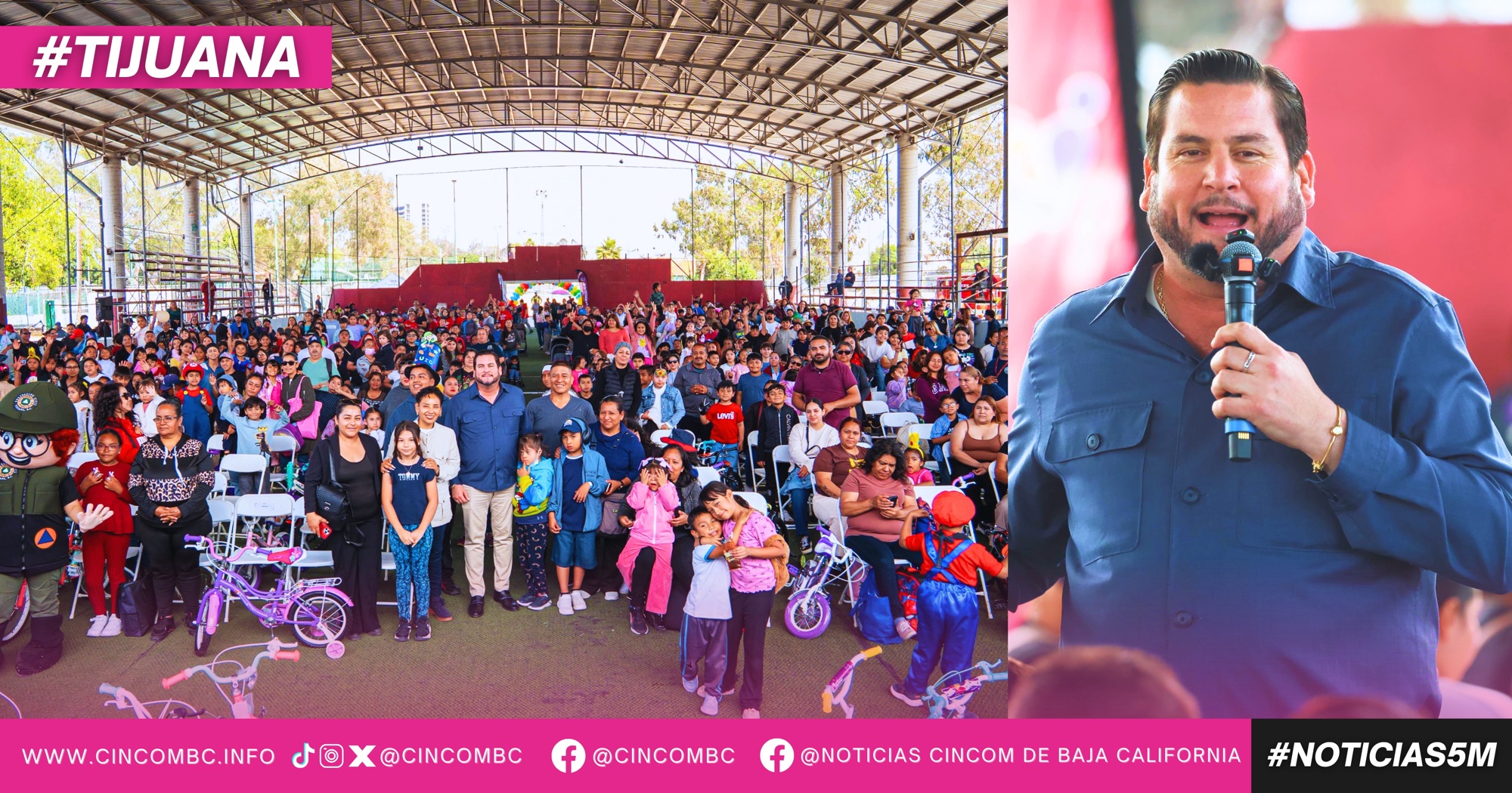 Celebra Ismael Burgueño a la niñez tijuanense con evento del Día de la Niña y el Niño Inclusivos