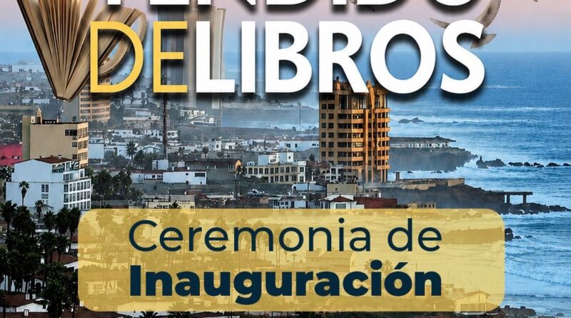 Invita Gobierno de Playas de Rosarito a disfrutar del Gran Tendido de Libros durante tres días de actividades culturales