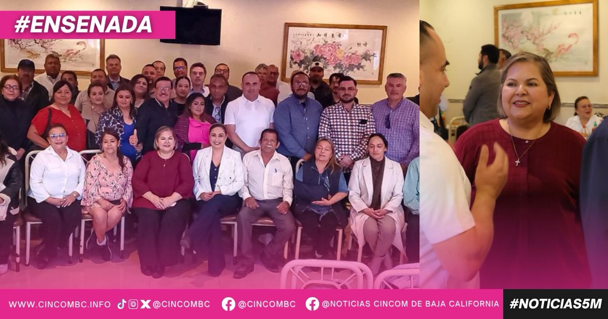 Dialoga Eva Moreno con liderazgos de Ensenada sobre necesidades y desarrollo regional.