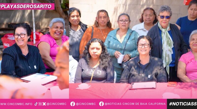 Fortalece Presidenta Municipal Rocío Adame diálogo directo con vecinas y vecinos de la Colonia Ampliación Benito Juárez