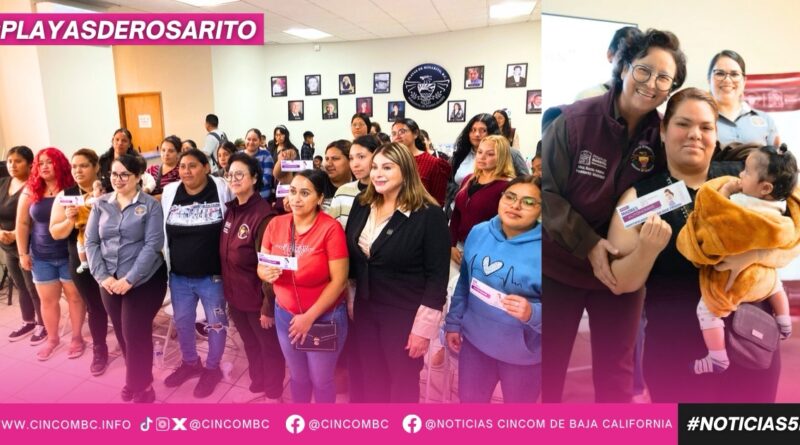 Impulsa Gobierno de Playas de Rosarito apoyo económico para madres autónomas
