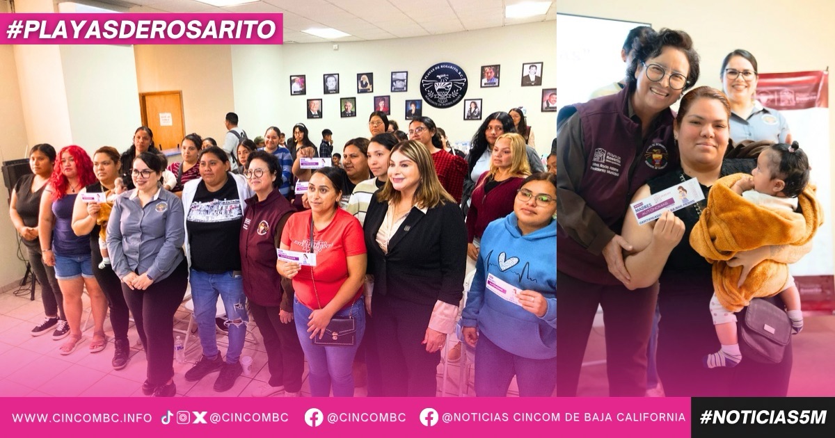 Impulsa Gobierno de Playas de Rosarito apoyo económico para madres autónomas