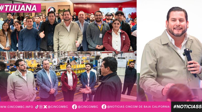 Inaugura Ismael Burgueño módulo de afiliación de ‘Tijuana Saludable’ en empresa ENOVIS