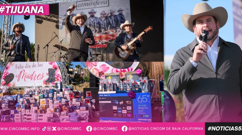 Celebra Ismael Burgueño a las mamás tijuanenses con el concierto de Capitanes de Ojinaga