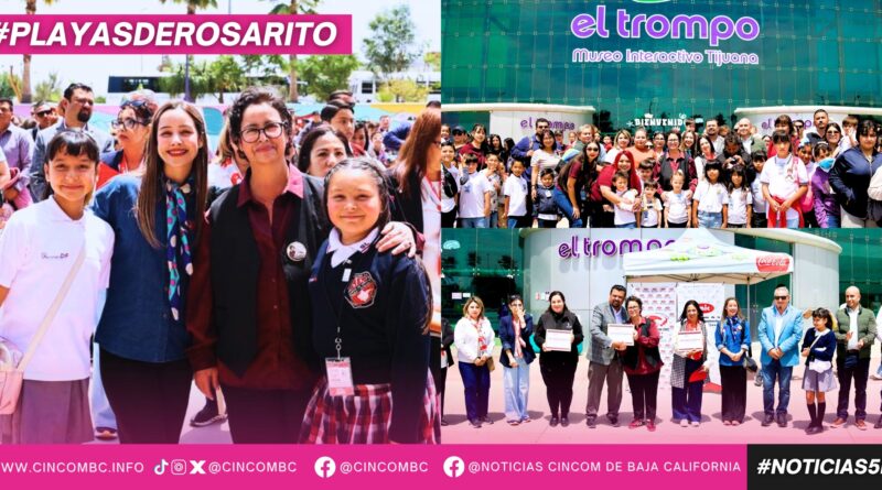 Por primera vez, estancias infantiles del DIF Rosarito viven una experiencia inolvidable con paseo escolar