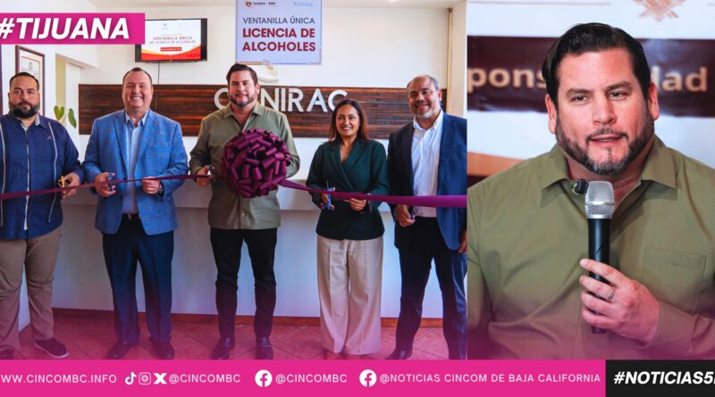 Inaugura Ismael Burgueño Ventanilla Única para Licencias de Alcoholes en CANIRAC