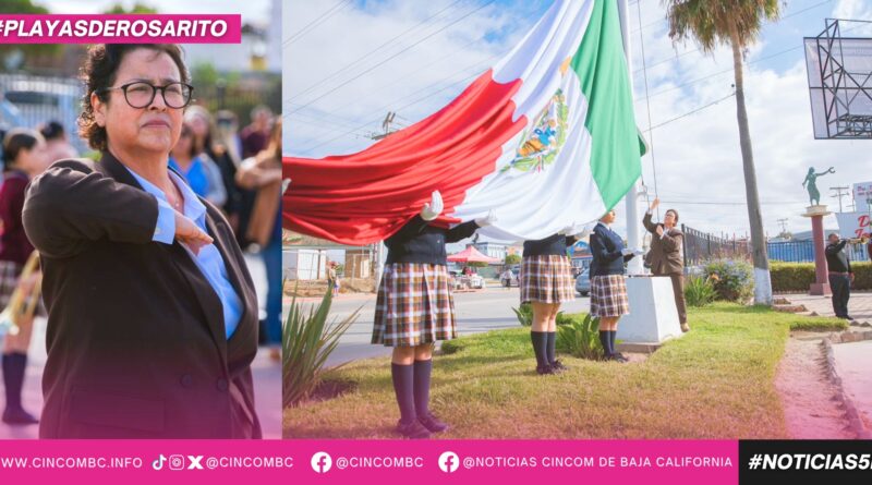 Encabeza Presidenta Municipal Rocío Adame conmemoración del 141 Aniversario de la Fundación de Playas de Rosarito