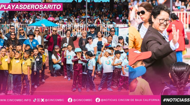 Impulsa Gobierno de Playas de Rosarito el deporte y la sana convivencia con la 1ra Mini Olimpiada de Preescolar