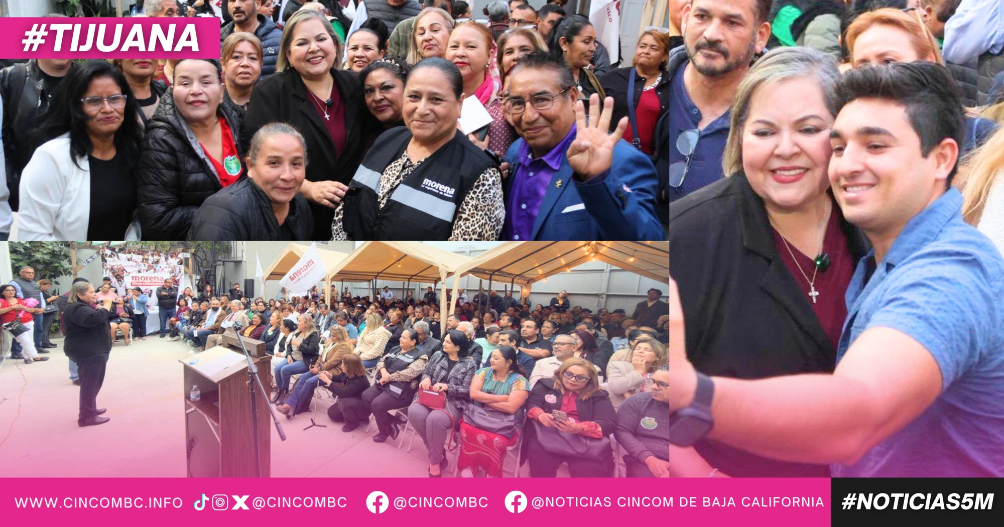CONVOCA EVA MORENO A LA BASE DE MORENA PARA RECUPERAR EL RUMBO EN BAJA CALIFORNIA