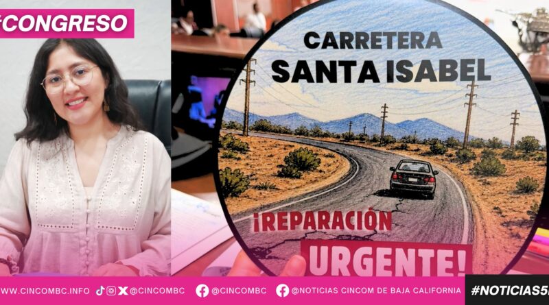 IMPULSA MICHEL SÁNCHEZ, RUTA DE COORDINACIÓN PARA REHABILITAR CARRETERA SANTA ISABEL