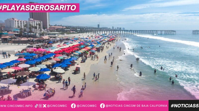 Playas de Rosarito mantiene sólida actividad turística durante el Memorial Day Weekend 2026