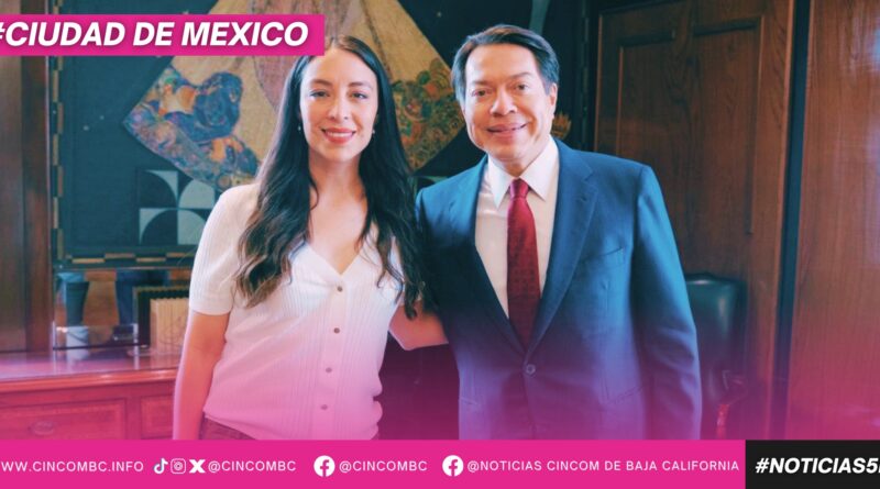 JULIETA RAMÍREZ SE REÚNE CON MARIO DELGADO PARA AMPLIAR OPORTUNIDADES EDUCATIVAS EN BC