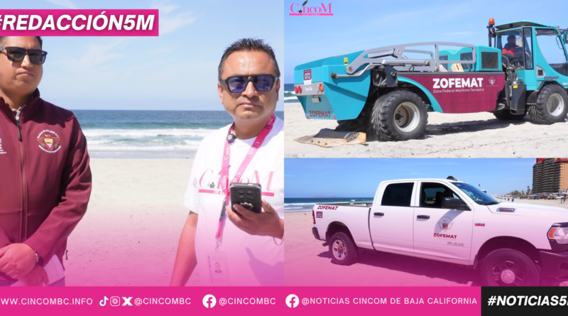 Playas limpias y seguras para los visitantes y el turismo en Playas de Rosarito: Adan Aldama