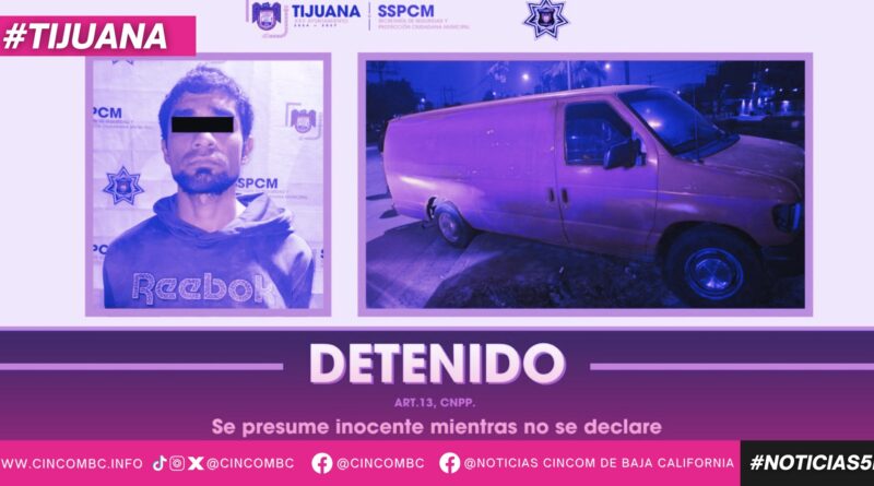 Detiene SSPCM a hombre por robo de vehículo; contaba con orden de aprehensión activa