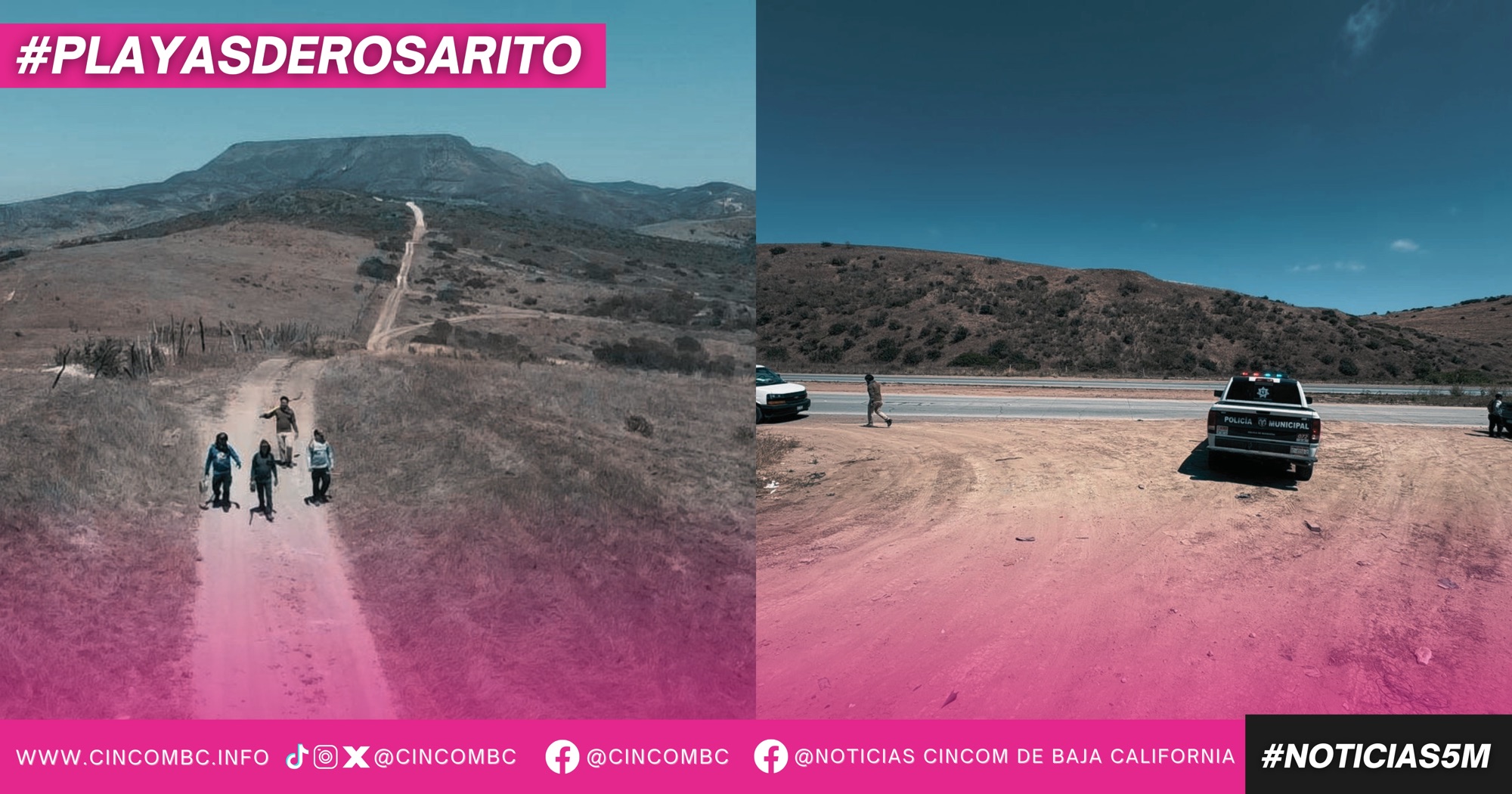 Realizan operativo de búsqueda de personas en la colonia Campo Real