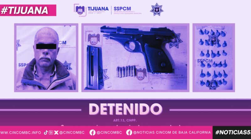 Asegura Policía Municipal a presunto responsable de privar de la vida a una persona y lesionar a otra en Rancho Oasis