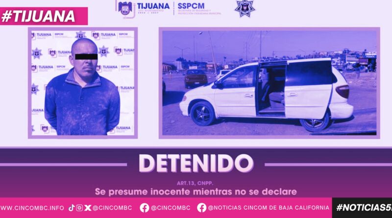 Asegura Policía Municipal a conductor por atropellar a oficial en intento de huida