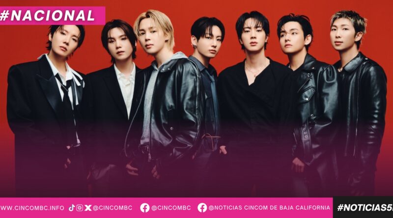 BTS LLEGA A PALACIO NACIONAL: SE REUNIRÁN CON CLAUDIA SHEINBAUM