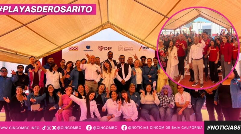 Gobierno de Playas de Rosarito acerca servicios y apoyos a las familias a través de la jornada “DIF a tu Lado”
