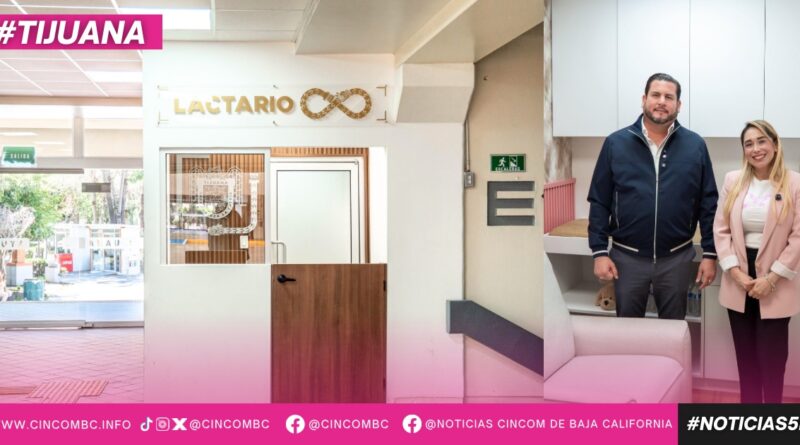 Inaugura presidente municipal Ismael Burgueño lactario en Palacio Municipal