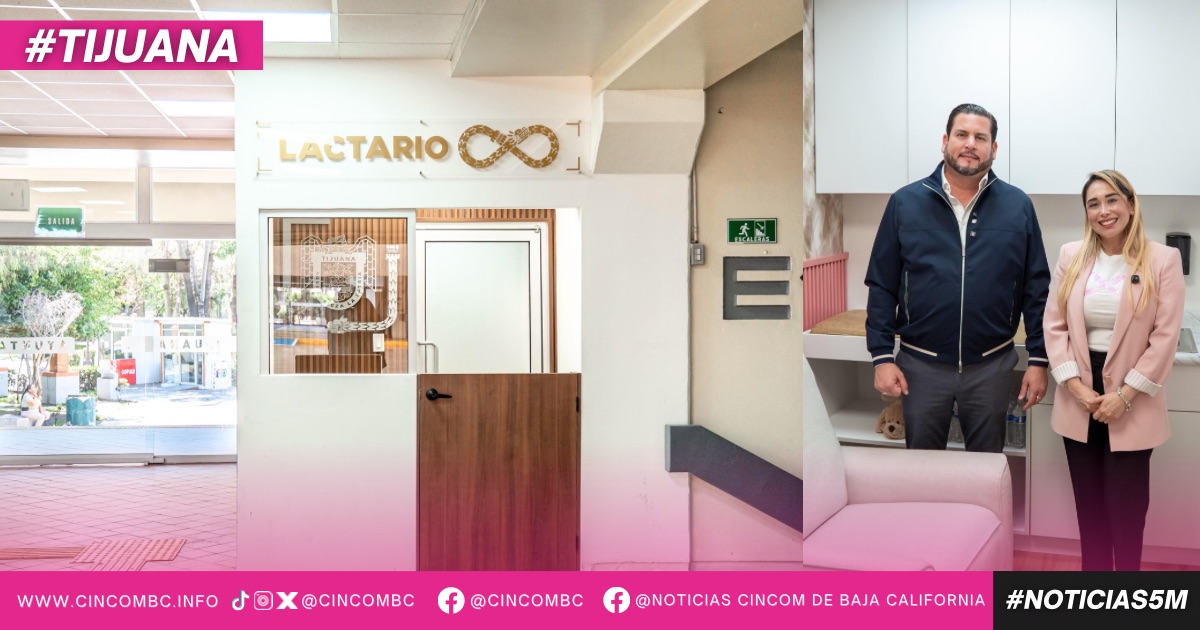 Inaugura presidente municipal Ismael Burgueño lactario en Palacio Municipal