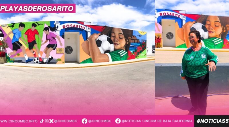 Mural de Playas de Rosarito obtiene el primer lugar nacional entre más de mil 400 obras en México Mural de Playas de Rosarito obtiene el primer lugar nacional entre más de mil 400 obras en México
