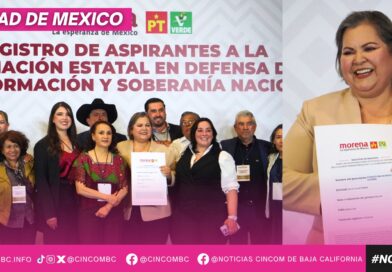 Se registra Eva Moreno como aspirante a dirigir la Cuarta Transformación en Baja California
