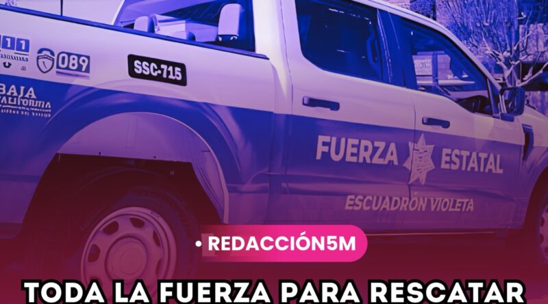 TODA LA FUERZA PARA RESCATAR AL HIJO DE LA DIPUTADA TODA LA FUERZA PARA RESCATAR AL HIJO DE LA DIPUTADA