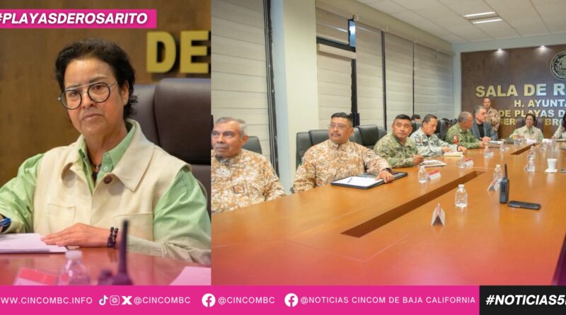 Autoridades priorizan la coordinación institucional para fortalecer la seguridad y la paz en Playas de Rosarito Autoridades priorizan la coordinación institucional para fortalecer la seguridad y la paz en Playas de Rosarito