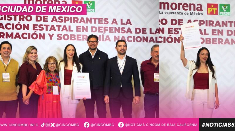 JULIETA RAMÍREZ VA POR LA COORDINACIÓN DE LA 4T EN BAJA CALIFORNIA