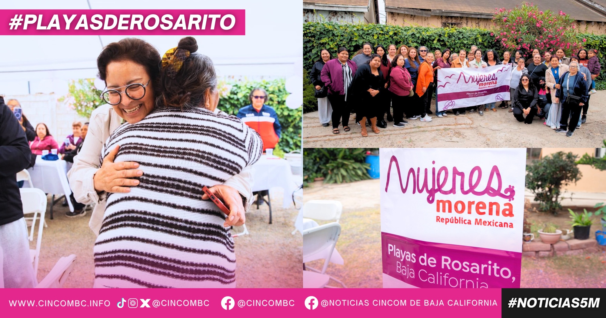Entre diálogo y cercanía, Presidenta Municipal Rocío Adame fortalece la unión de las mujeres rosaritenses.