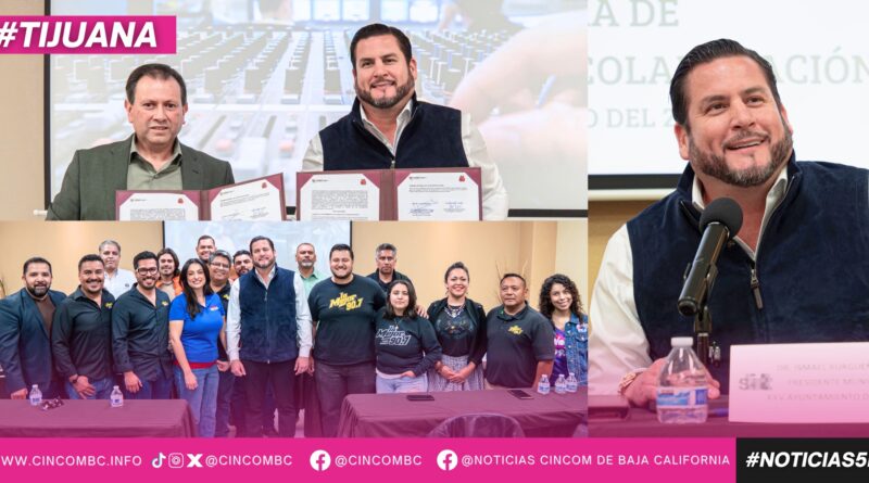 Signa Ismael Burgueño convenio con el Sindicato de Trabajadores de la Industria de la Radiodifusión, Televisión y Telecomunicaciones